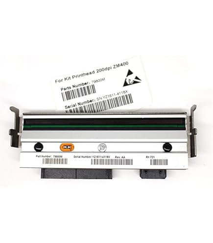 Amazon.com : 79800M P41000-71 Printhead for ZM400, Print